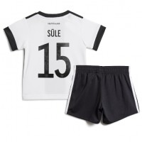 Camisa de time de futebol Alemanha Niklas Sule #15 Replicas 1º Equipamento Infantil Mundo 2022 Manga Curta (+ Calças curtas)